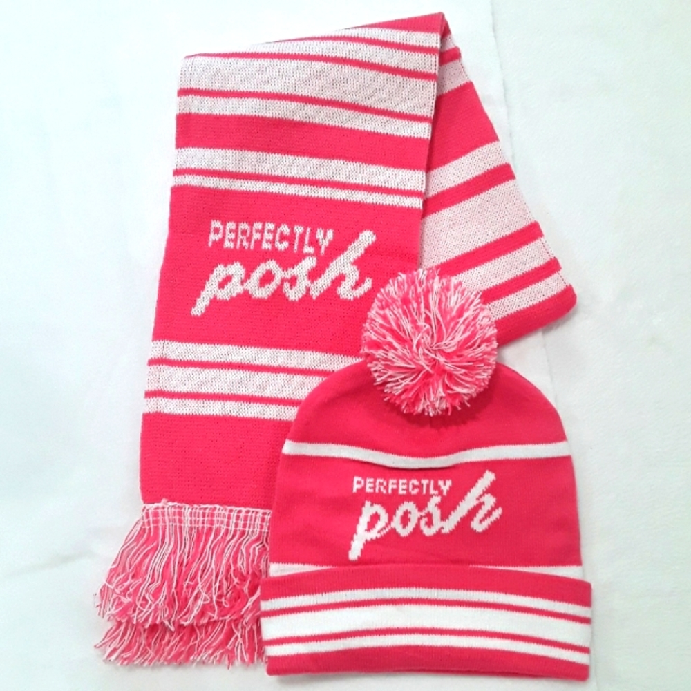 👛 Posh Scarf and Hat Set